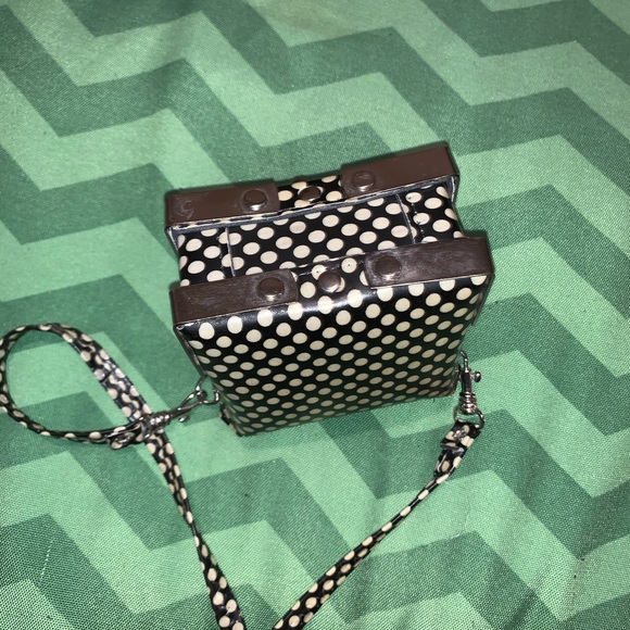RUBBER Polka Dot Clutch/ Crossbody - Picture 7 of 12